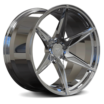 Custom forged monoblock concave wheel showcasing a super concave design, perfect for a Dodge Charger or any vehicle.
